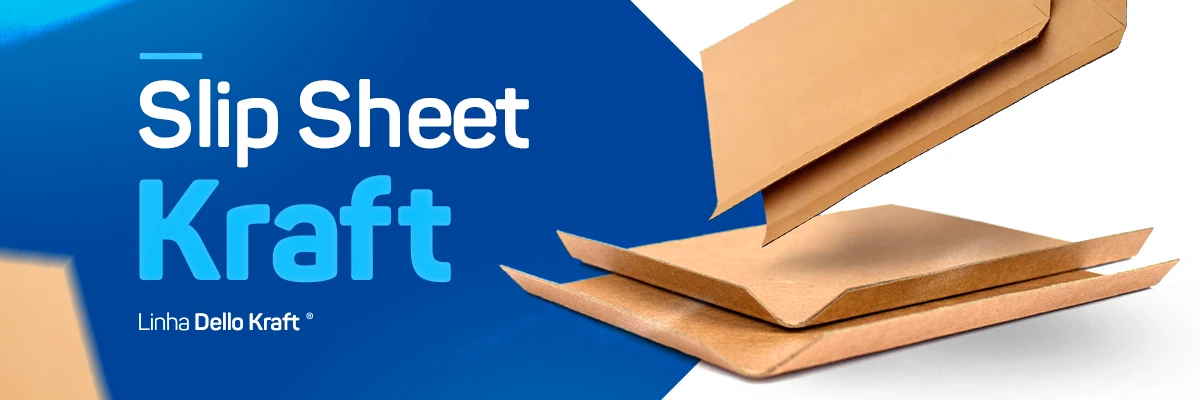 Slip Sheets produzidos em papel kraft